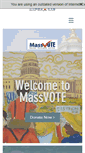 Mobile Screenshot of massvote.org